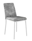Стул DikLine 270 M13 светло-серый, ножки белые