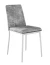 Стул DikLine 270 M13 светло-серый, ножки белые