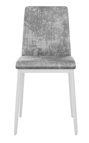 Стул DikLine 270 M13 светло-серый, ножки белые