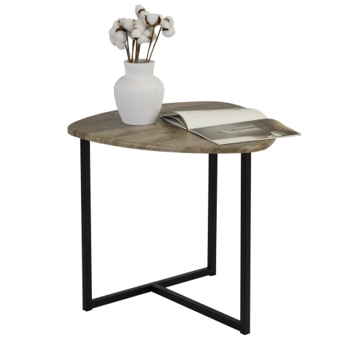 Стол журнальный BeautyStyle 11 дуб крымский состаренный/черный