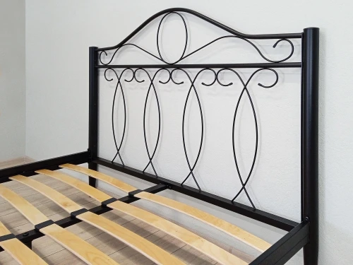 Кровать ЭЛЕГИЯ 160, черный