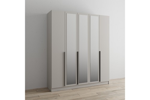 Шкаф Мадрид (2,0) с зеркалом кашемир