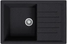 Мойка врезная Vivat 754919 1Ч1К МатЧерный