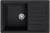 Мойка врезная Vivat 754919 1Ч1К МатЧерный