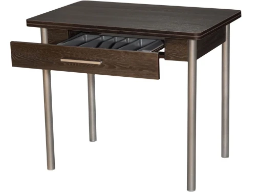 Стол М20 ДП1-02-05 900(1200)*600, ЛДСП:Дуб Кантербери, Н/стола (Металлик)