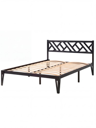 Кровать КМД 47 АЙРИС 1400, черный