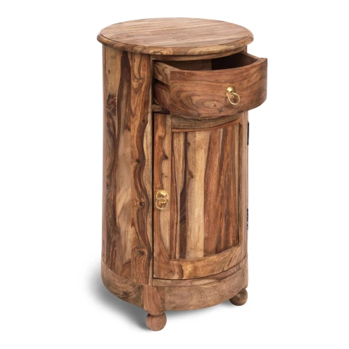 Бар Бомбей -1769   палисандр, 76,5хD45см, Natural tinted (натуральный тонированный)