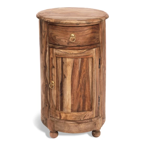 Бар Бомбей -1769   палисандр, 76,5хD45см, Natural tinted (натуральный тонированный)