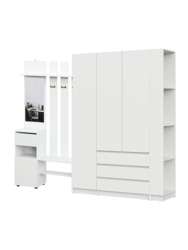 Прихожая Бали, Белый. Комплект 8