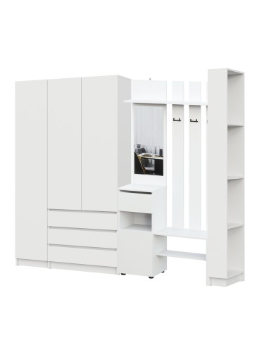 Прихожая Бали, Белый. Комплект 8