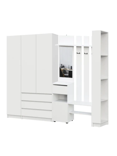 Прихожая Бали, Белый. Комплект 8