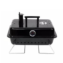 Походный угольный гриль барбекю Camping BBQ grill 44*31*31 см, вес 12 кг
