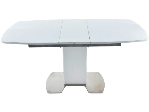 Стол «Санторини» стекло OPTI, белый