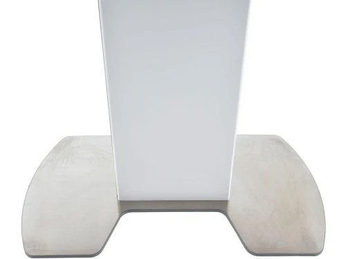 Стол «Санторини» стекло OPTI, белый