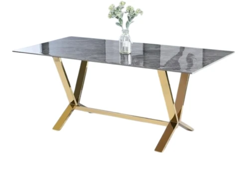 Стол обеденный Дориан DT-2853.1, 180х90х75 см, серый мрамор