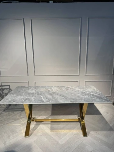 Стол обеденный Дориан DT-2853.1, 180х90х75 см, серый мрамор