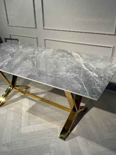 Стол обеденный Дориан DT-2853.1, 180х90х75 см, серый мрамор