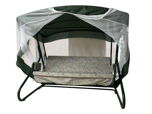 Качели садовые 3-х местные Грация с москитной сеткой арт.GS1444 "Garden story"