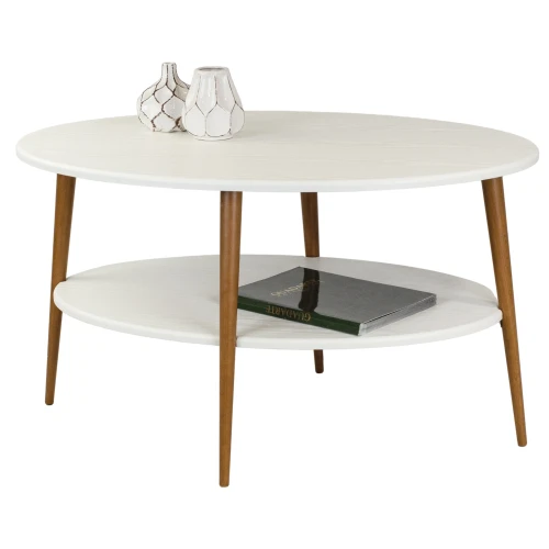 Стол журнальный BeautyStyle 29 белый/бук