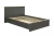 Кровать Прованс (Олмеко) 37.25-02 серый