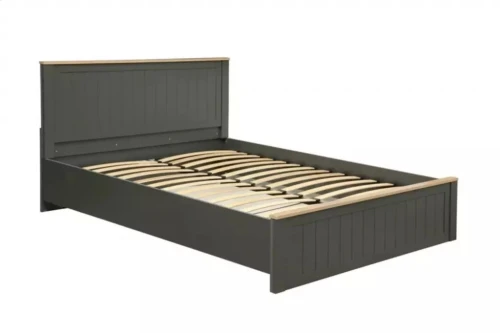 Кровать Прованс (Олмеко) 37.25-02 серый