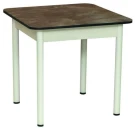 Стол Аппетит квадратный 55.01 Белый/Мрамор черный Стол Аппетит квадратный 55.01 Белый/Мрамор черный