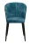 Стул DikLine 347 M19 бирюза, ножки черные