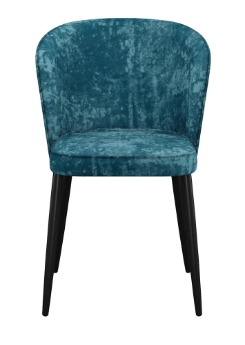 Стул DikLine 347 M19 бирюза, ножки черные