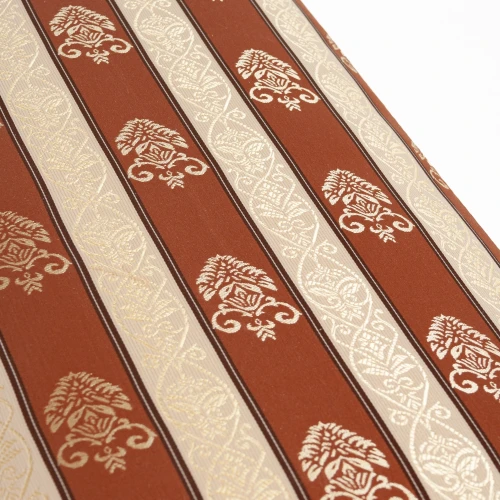 Банкетка Вивальди М с ящиком средне-коричневый, ткань полоса коричн.