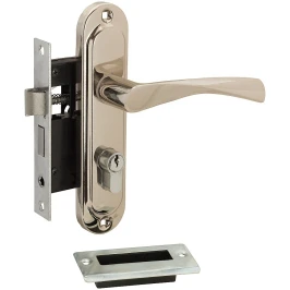 Замок для межкомнатной двери AVERS 0823/60-C NI Никель