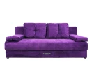 Диван-еврокнижка Амстердам мини люкс фиолетовый