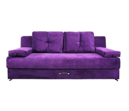 Диван-еврокнижка Амстердам мини люкс фиолетовый