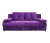 Диван-еврокнижка Амстердам мини люкс фиолетовый