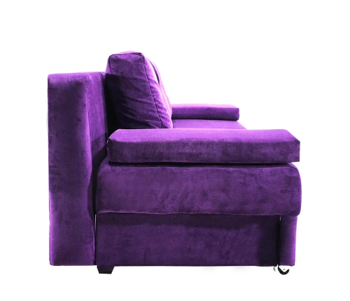 Диван-еврокнижка Амстердам мини люкс фиолетовый