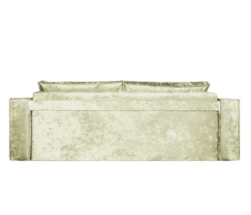 Диван еврокнижка Лофт Люкс плюш бежевый