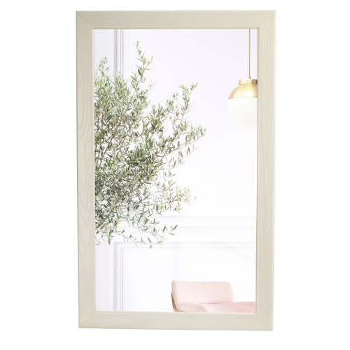 Зеркало навесное Берже 24-105 слоновая кость 105 см х 65 см