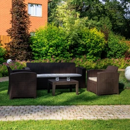 Комплект мебели LANA LUX М коричневый