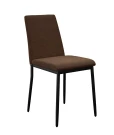 Стул DikLine 270 SB3 шоколад, ножки черные