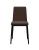 Стул DikLine 270 SB3 шоколад, ножки черные