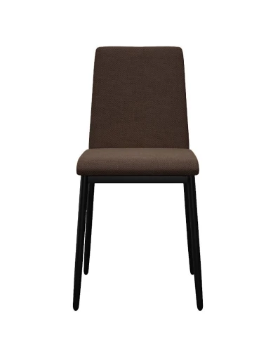 Стул DikLine 270 SB3 шоколад, ножки черные