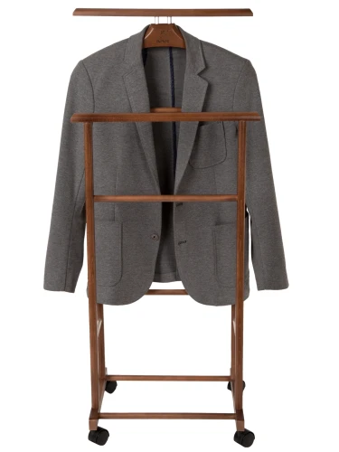 Вешалка костюмная на колесах В 22Н средне-коричневый