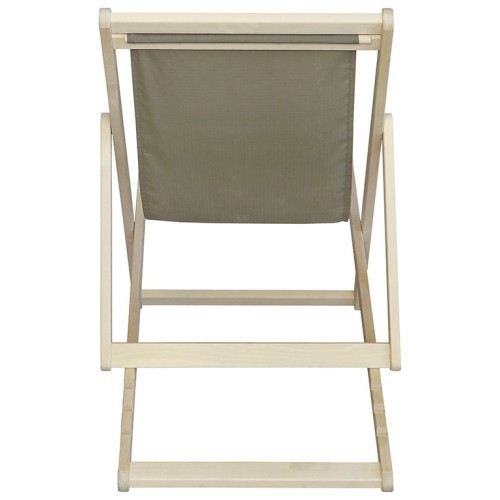 Шезлонг ткань светло-серый