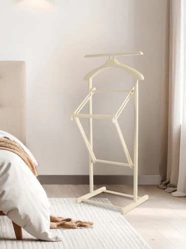 Вешалка костюмная складная В 21Н слоновая кость