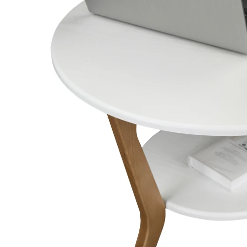 Стол журнальный BeautyStyle 13 белый/бук