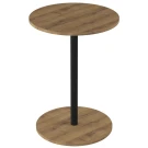 Стол журнальный Кат дуб вотан/черный