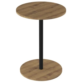 Стол журнальный Кат дуб вотан/черный