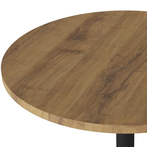 Стол журнальный Кат дуб вотан/черный