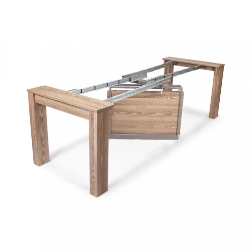 Стол-консоль (трансформер) В2432 орех