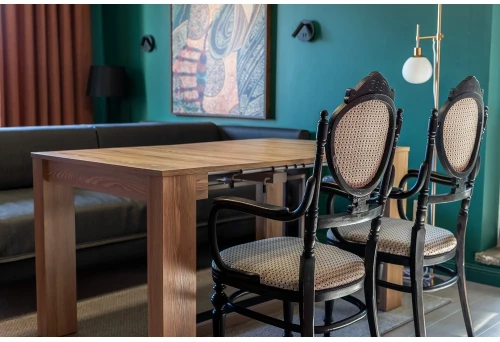 Стол-консоль (трансформер) В2432 орех