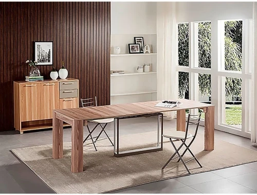 Стол-консоль (трансформер) В2432 орех